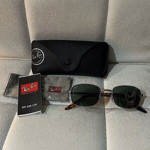 COPY - COPY - Ray Ban - RB3690, 100% UV ,Made in Italy yellow havana frame gree…